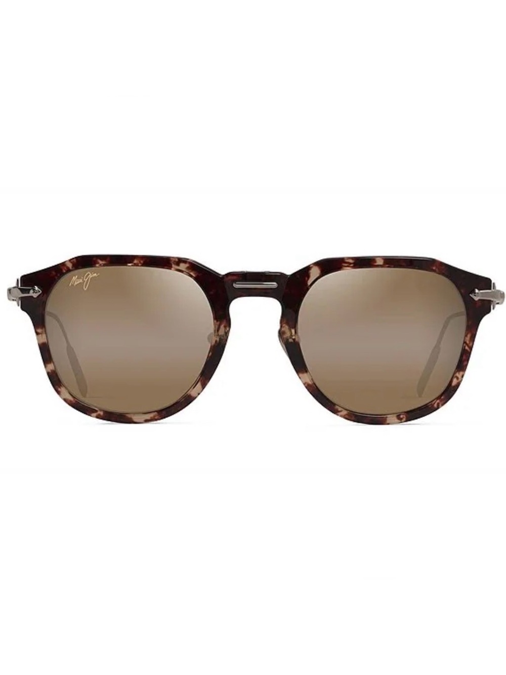 Maui Jim Tortoise Shell Sunglasses with Brown Gradient Lenses bronze